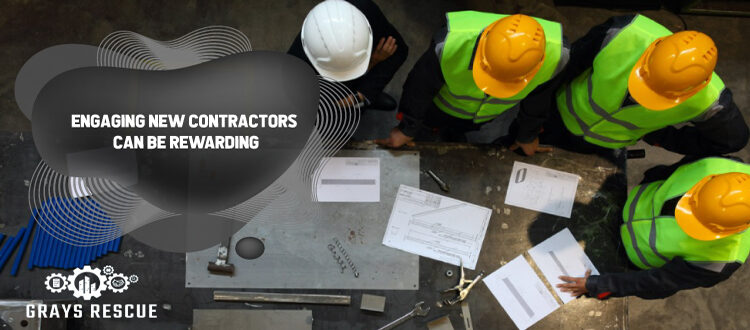 Engaging new contractors
